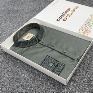 👑 প্রিমিয়াম গিজা কটন পাঞ্জাবি